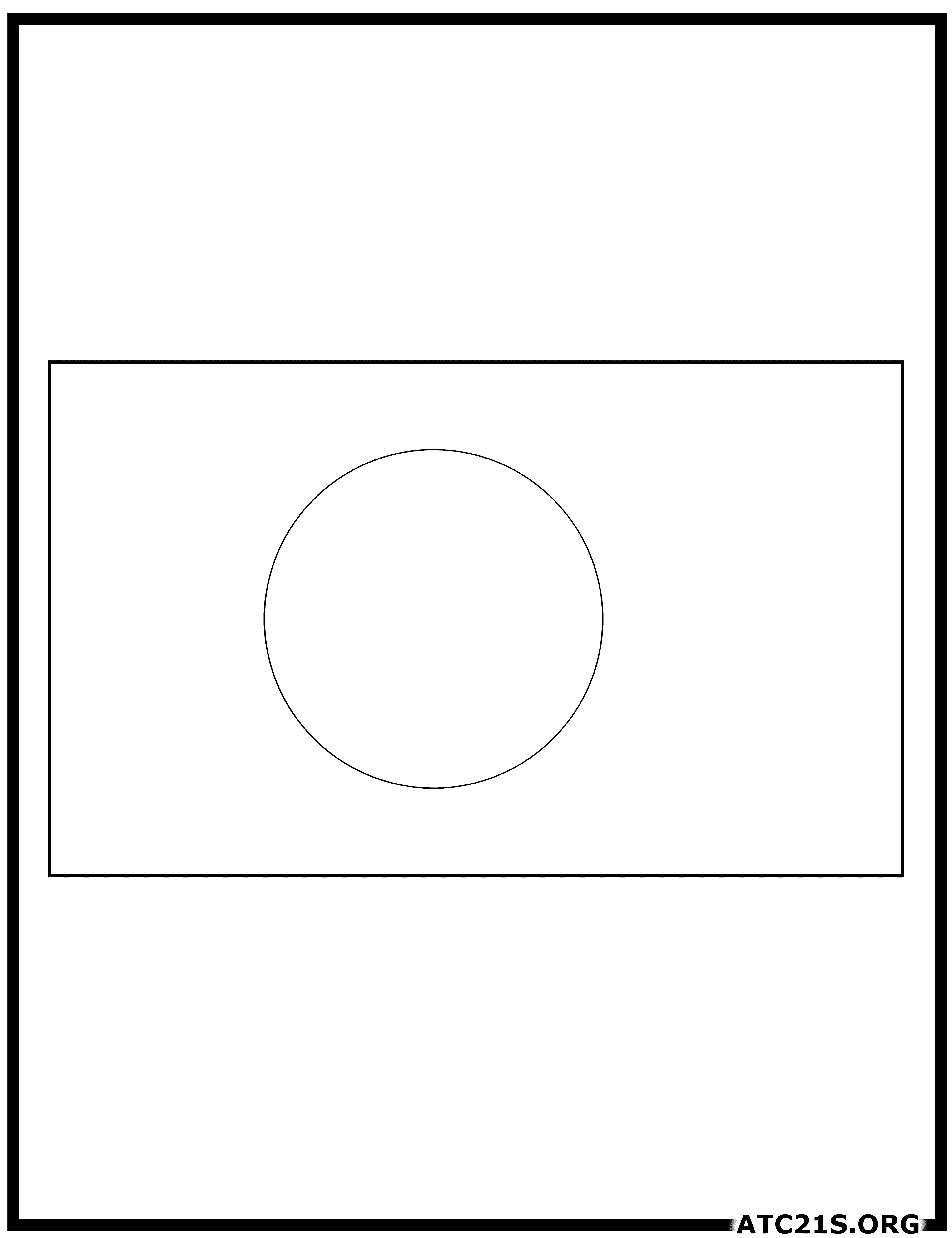 Bangladesh flag coloring page