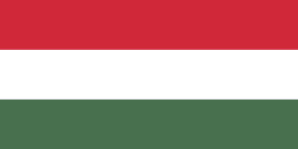 Hungary flag colored
